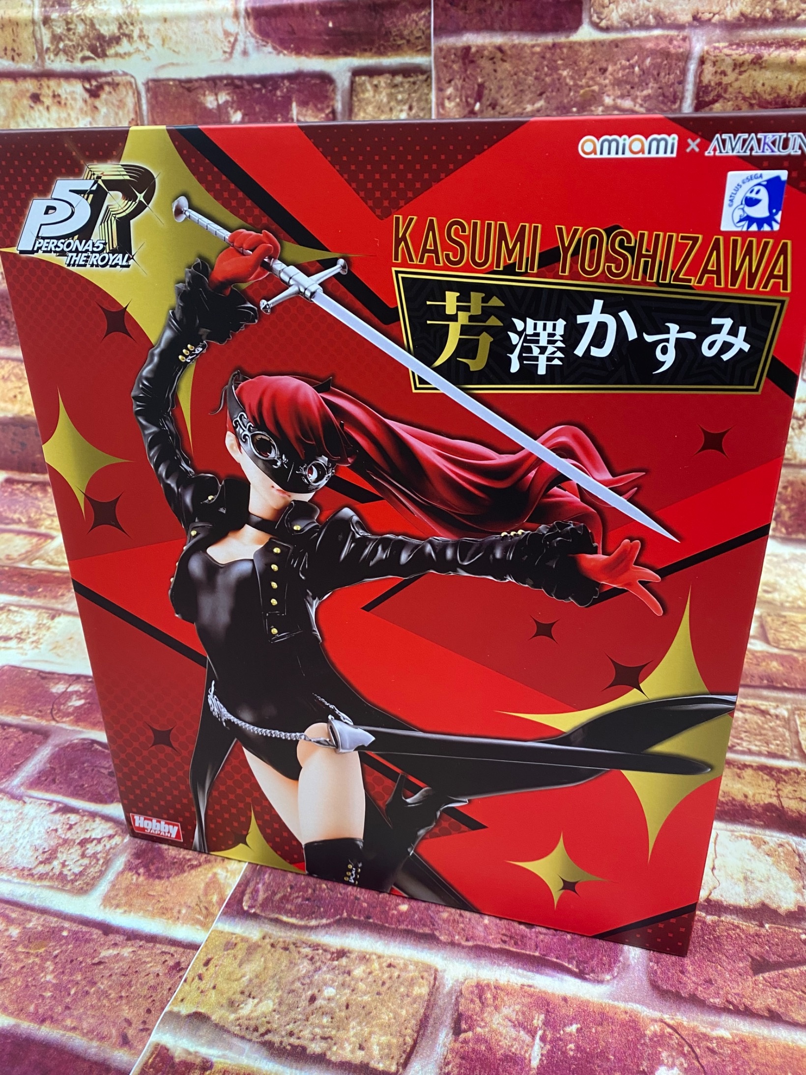 あみあみ限定ペルソナ5ザ・ロイヤル 芳澤かすみ 怪盗ver.塗装済み完成 ...