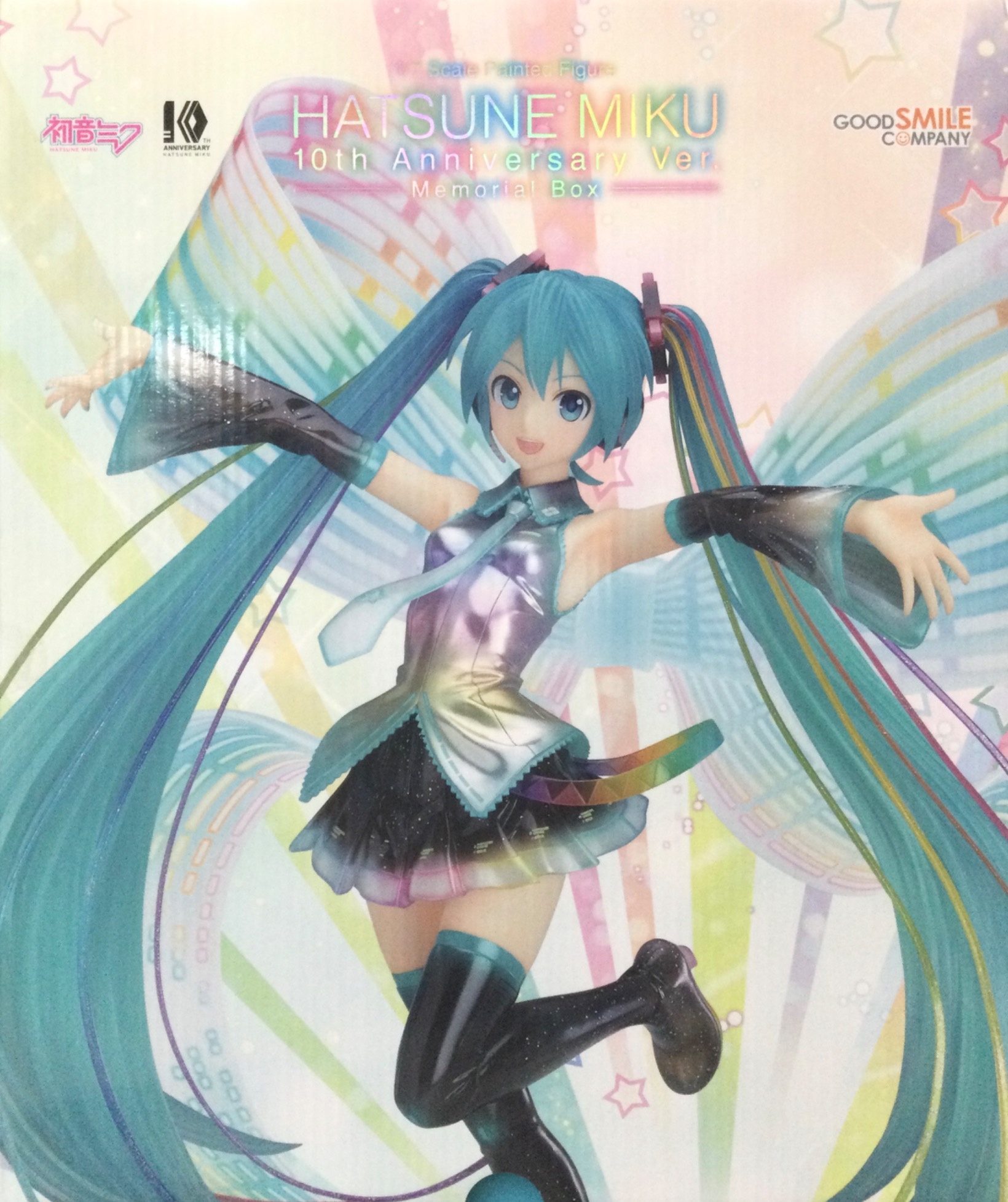 初音ミク 10th Anniversary Ver．Memorial Box 1/7 ABS&PVC塗装済完成 