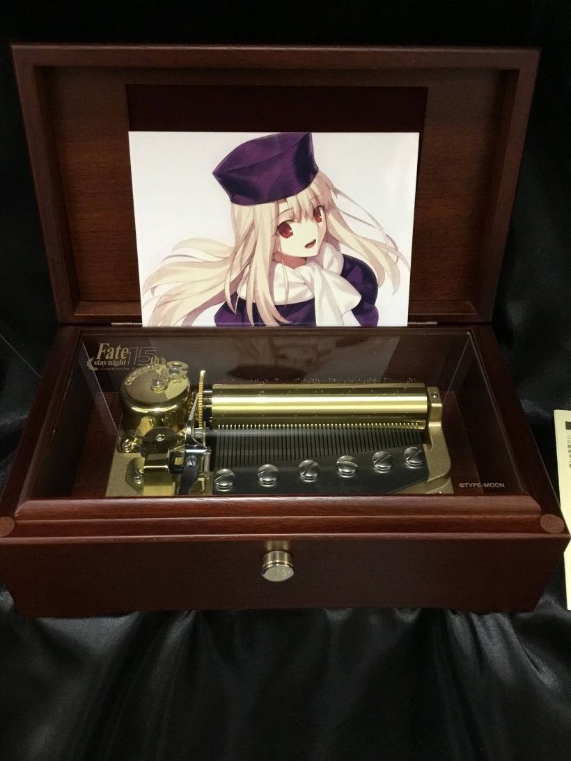 Fate/stay night」15周年記念グッズ オルゴール 【ローレライ】入荷 