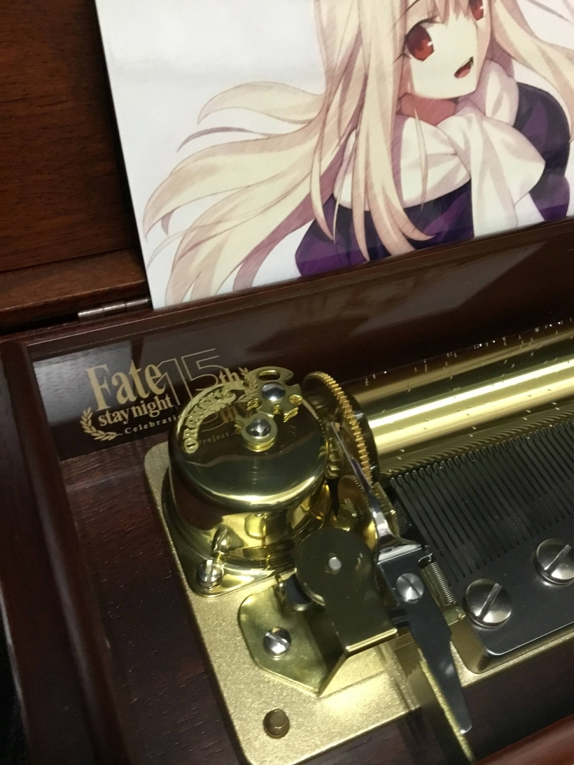 Fate/stay night」15周年記念グッズ オルゴール 【ローレライ】入荷 