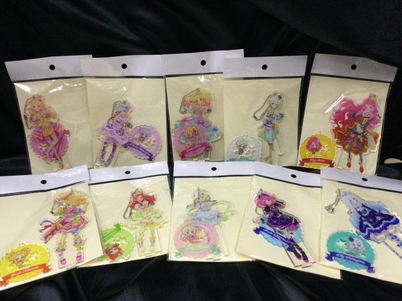 アイカツスターズ アクリルバッジスタンドキーホルダー ver.SPR
