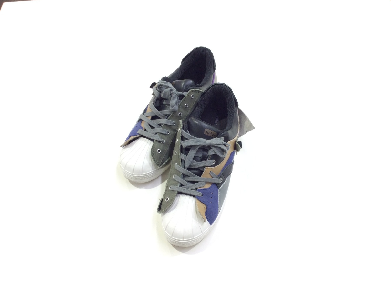 入荷】KOLOR 20WCL-A06501 スニーカー サイズ記載なし OX SNEAKERS