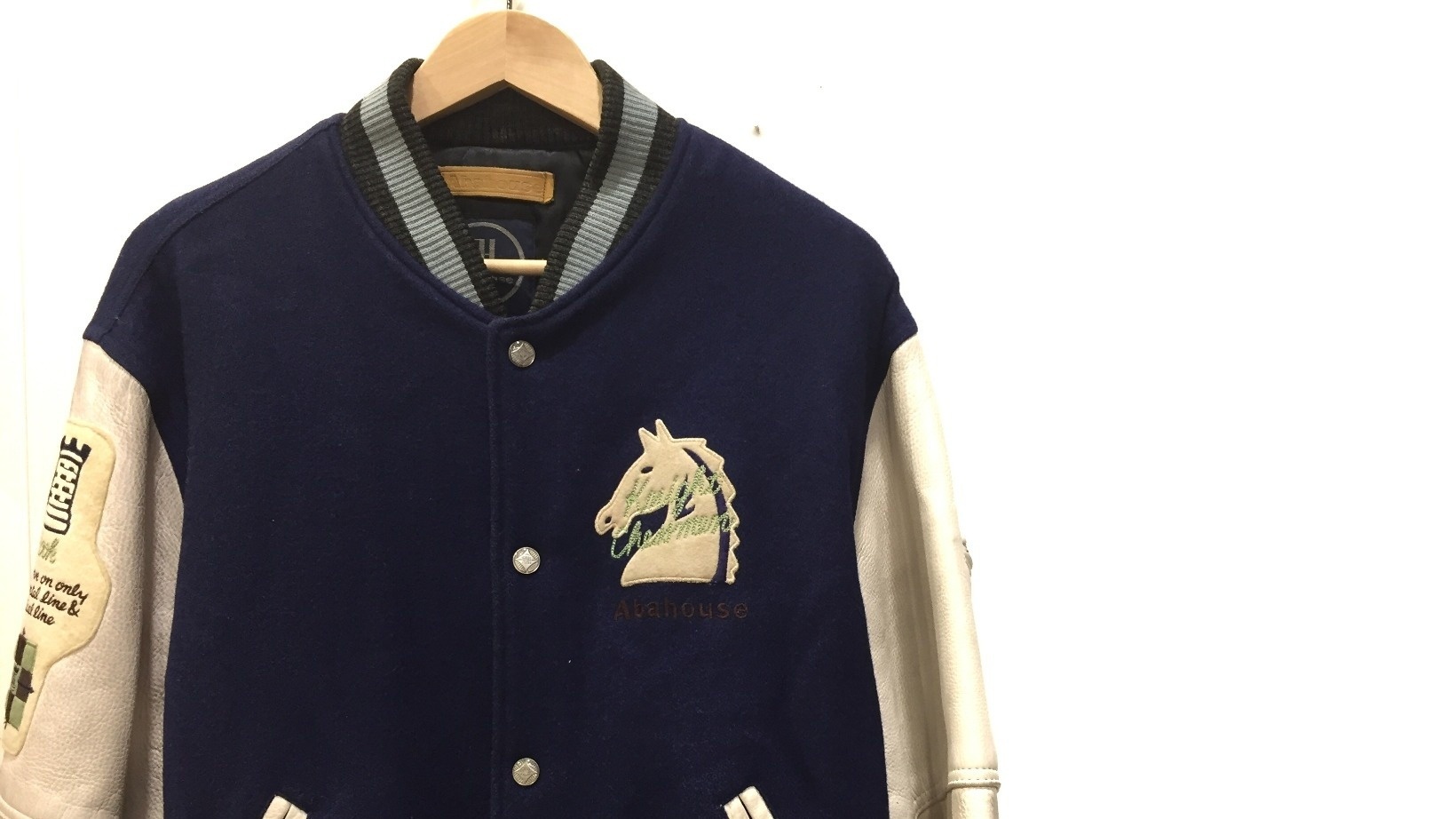 入荷】ABAHOUSE AB102 レザージャケット Fサイズ スタジャン 80's