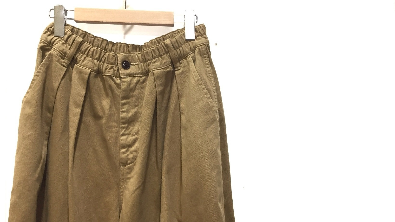 入荷】HARVESTY A11709-3 パンツ サイズ2 チノクロスサーカスパンツ