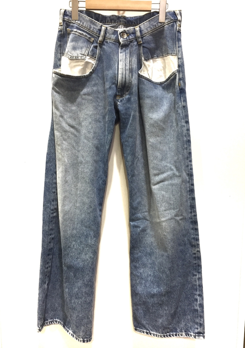 入荷】MAISON MARGIELA 22/AW S51LA0052 S30513 デニムパンツ サイズ