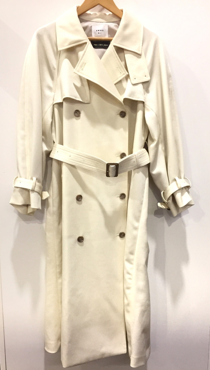 SUPERIOR FLARE TRENCH COAT Sサイズ【Ameri】 www.krzysztofbialy.com