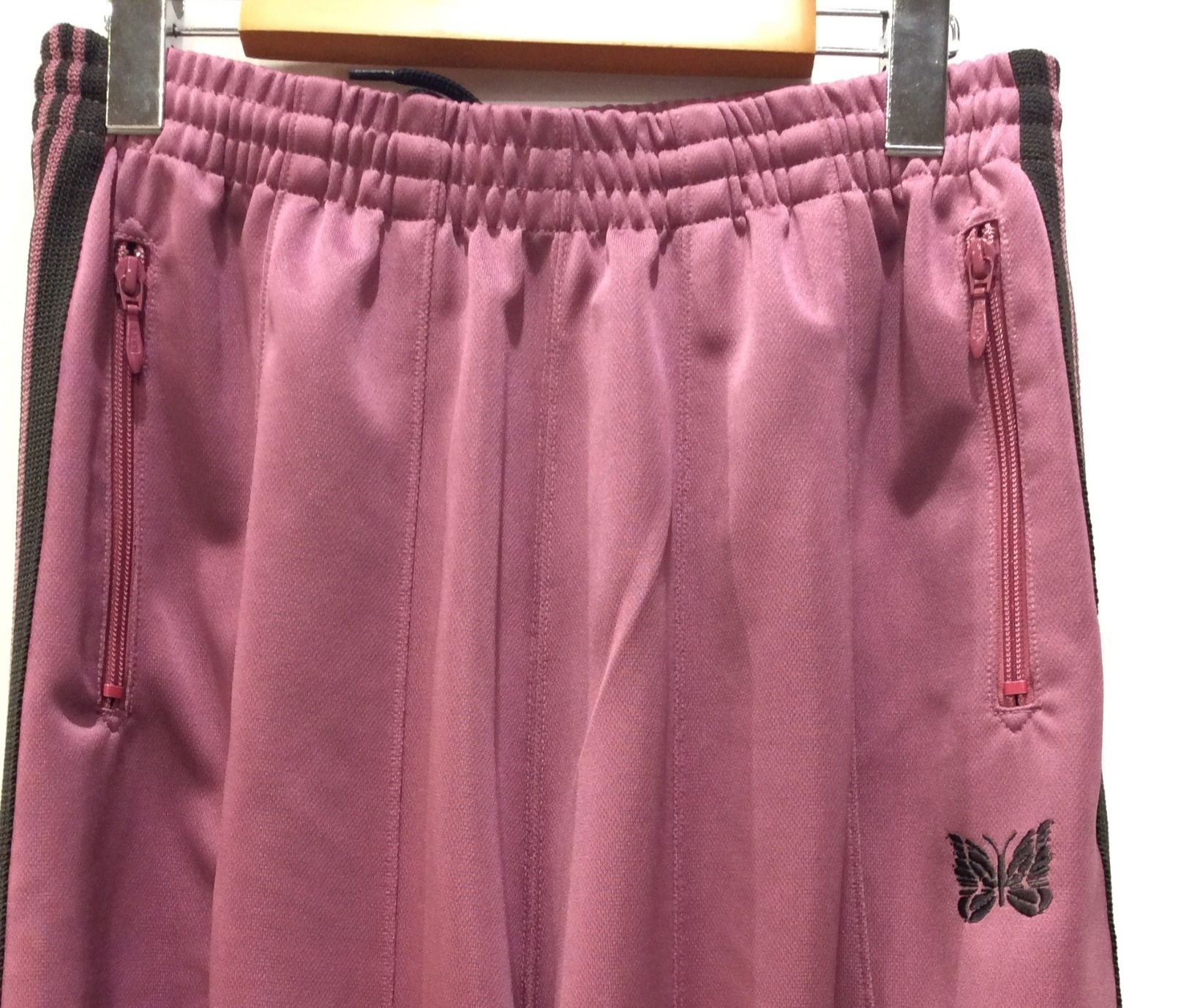 入荷】NEEDLES 23/SS MR290 H.D.TRACK PANT POLY SMOOTH SMOKE PINK