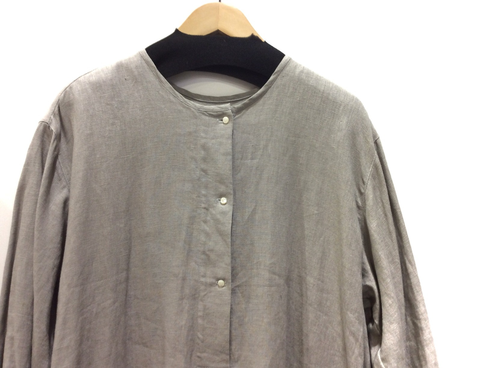 入荷】SAZANAMI LINEN ワンピース サイズ記載なし さざなみ リネン100