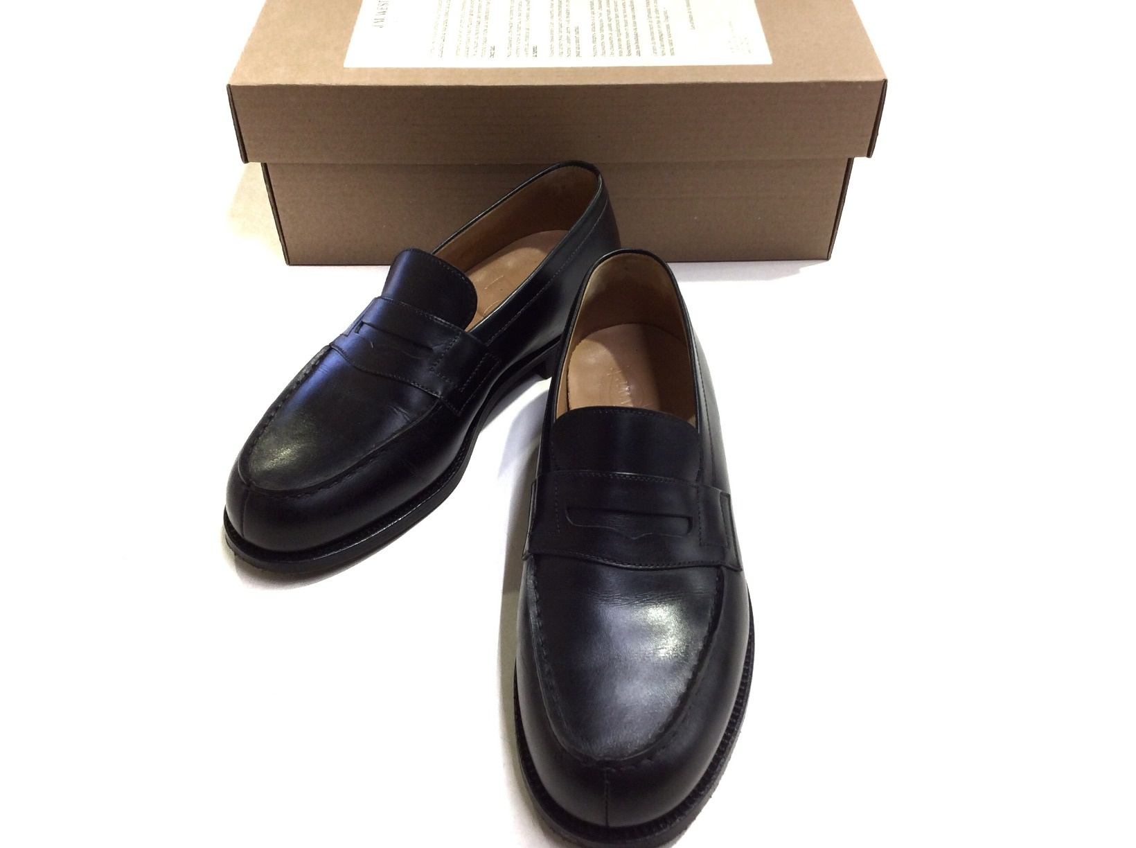 【入荷】J.M.WESTON 41-101-180 レザーシューズ サイズ4(24cm程度) ワイズD SIGNATURE LOAFER ...