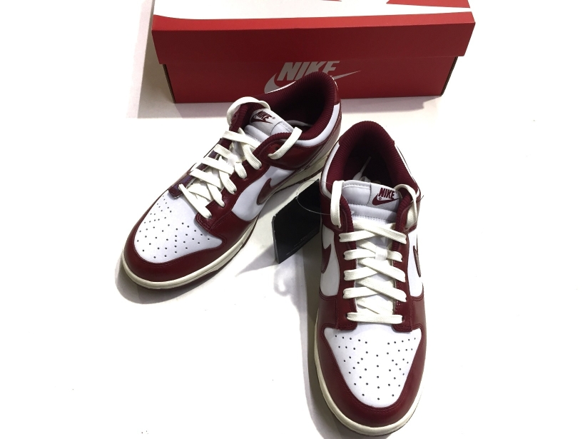 入荷】NIKE 2023 FJ4555-100 スニーカー 26.5cm DUNK LOW PRM WHITE