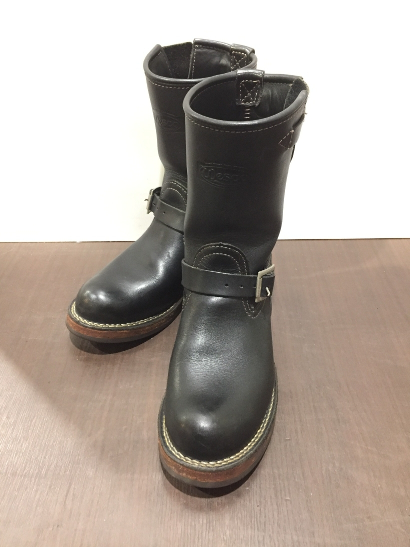 入荷】WESCO ブーツ サイズ8 1/2(26.5cm程度)/Dワイズ CUSTOM BOSS ENGINEER BOOTS BLACK |  新着商品 | オーバーフロークロージング三河安城 | 株式会社キューブ