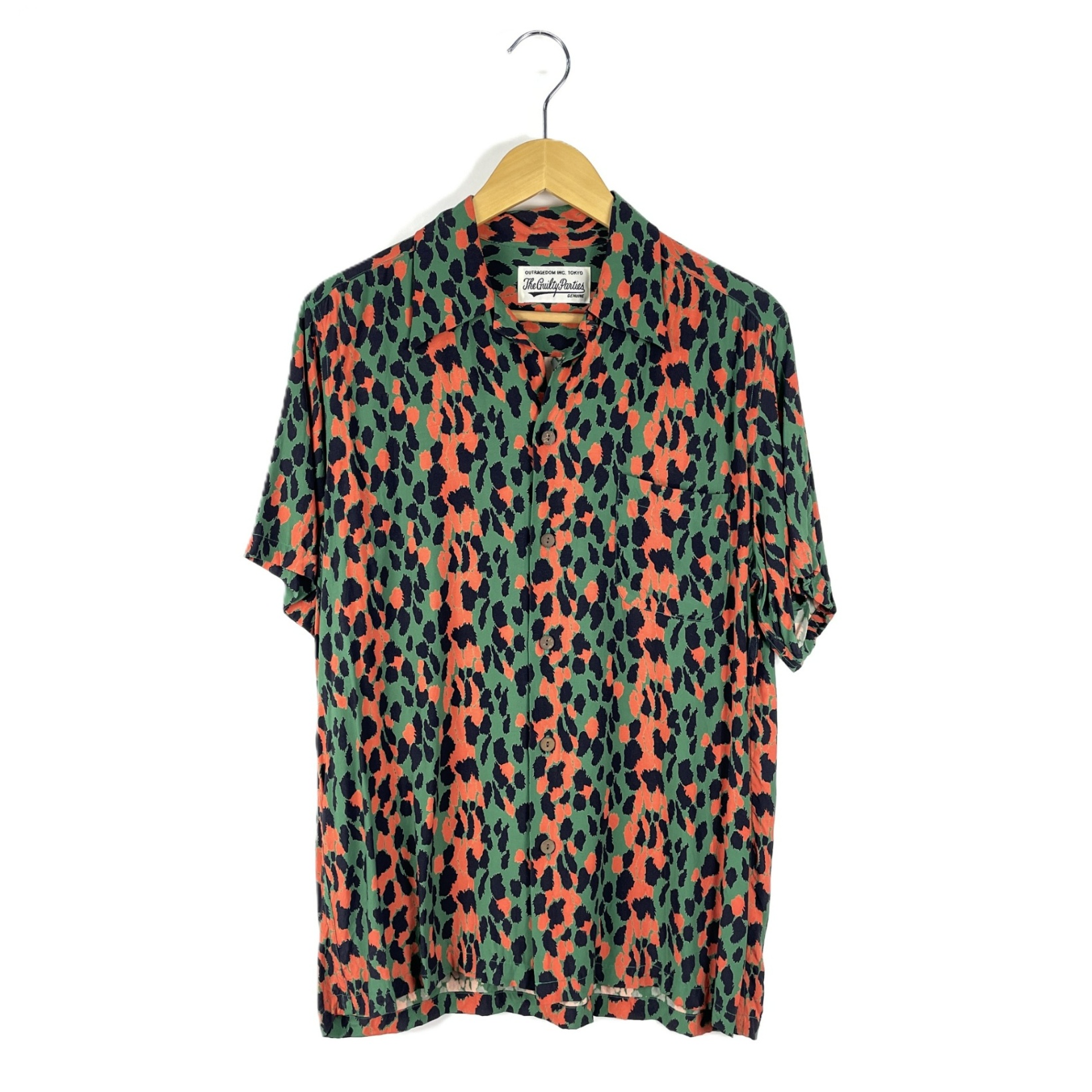 入荷】WACKO MARIA 19/SS 半袖シャツ Sサイズ LEOPARD S/S HAWAIIAN 